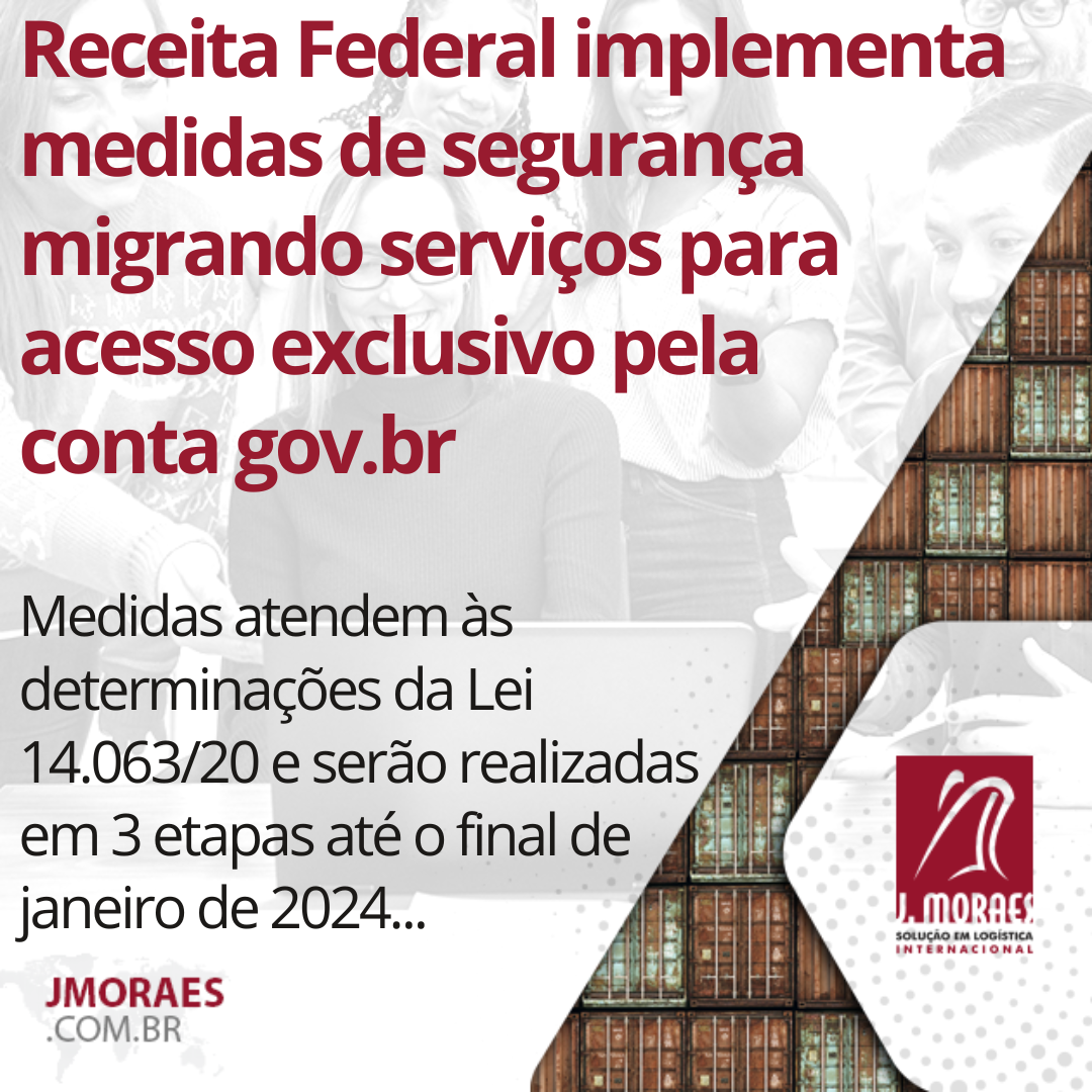 Receita Federal implementa medidas de segurança migrando serviços para