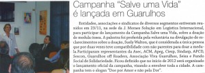 Matéria da RG - Revista Guarulhos, n° 59, Dezembro de 2011 - Ano X, pág 152 