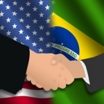 Fortalecimento das relações entre Brasil e Estados Unidos é tema de encontro no Ministério da Economia