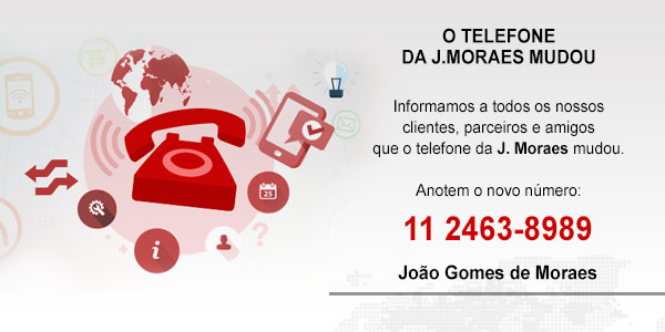Novo Telefone J.Moraes Guarulhos