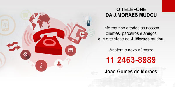 Novo Telefone J.Moraes Guarulhos
