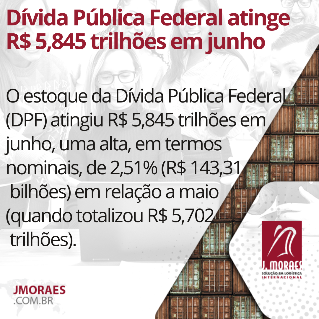 Dívida pública federal sobe 1,57% e chega a R$ 5,4 trilhões em agosto