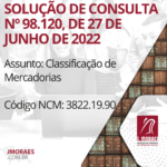SOLUÇÃO DE CONSULTA Nº 98.120, DE 27 DE JUNHO DE 2022
