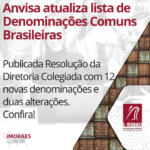 Anvisa atualiza lista de Denominações Comuns Brasileiras