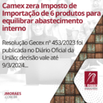 Camex zera Imposto de Importação de 6 produtos para equilibrar abastecimento interno