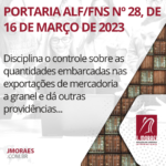 PORTARIA ALF/FNS Nº 28, DE 16 DE MARÇO DE 2023