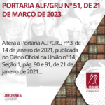 PORTARIA ALF/GRU Nº 51, DE 21 DE MARÇO DE 2023