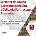 Webinar da Anvisa apresenta consulta pública da Farmacopeia Brasileira