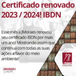 Certificado IBDN renovado 2023/2024!