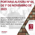 PORTARIA ALF/GRU Nº 64, DE 1º DE NOVEMBRO DE 2023