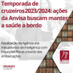 Temporada de cruzeiros 2023/2024: ações da Anvisa buscam manter a saúde a bordo