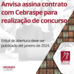 Anvisa assina contrato com Cebraspe para realização de concurso