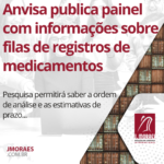 Anvisa publica painel com informações sobre filas de registros de medicamentos