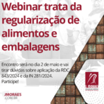 Webinar trata da regularização de alimentos e embalagens