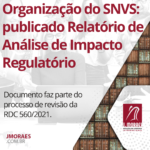 Organização do SNVS: publicado Relatório de Análise de Impacto Regulatório