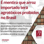 É mentira que arroz importado terá agrotóxicos proibidos no Brasil