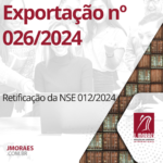 Exportação nº 026/2024