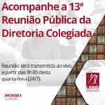 Acompanhe a 13ª Reunião Pública da Diretoria Colegiada