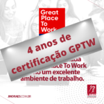 Certificação GPTW 4 anos seguidos? Só aqui na JMoraes!