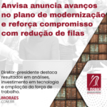 Anvisa anuncia avanços no plano de modernização e reforça compromisso com redução de filas Template News